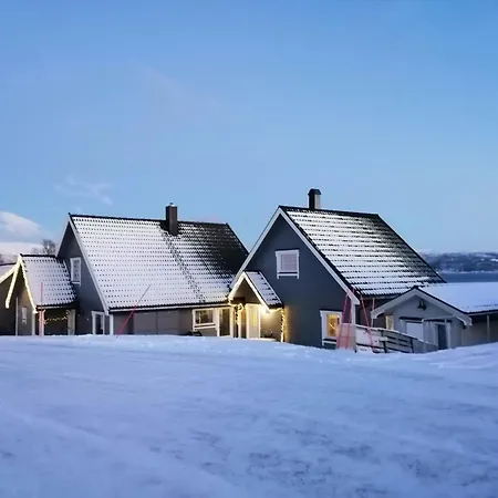 빌라 Country Villa On Kvaloya, Hot Tube, Northern Lights, Near Tromso 트롬쇠